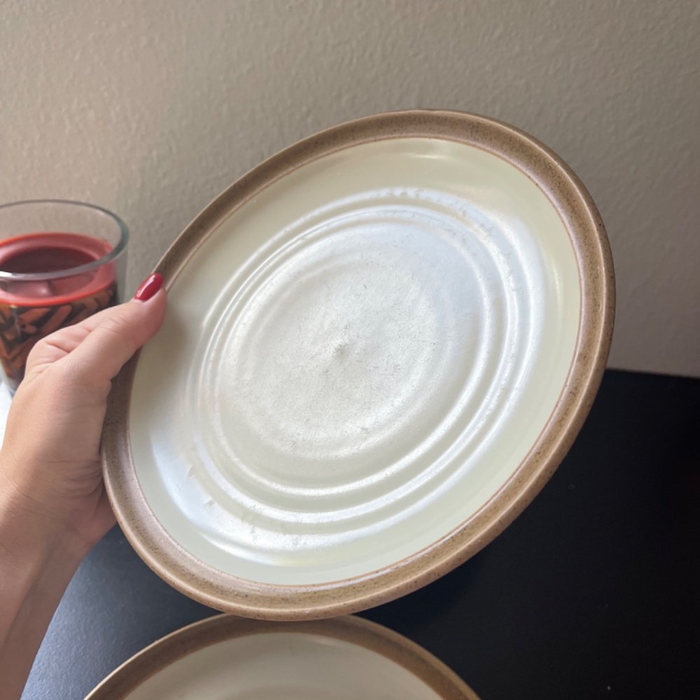 NORITAKE Madera Ivory Salad Plate Set of 3 pcs - Picture 4 of 10